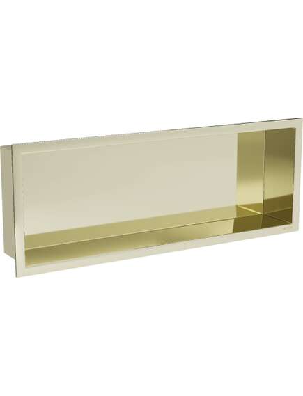 Mexen X-Wall-R półka wnękowa z kołnierzem 60 x 20 cm, złota- 1950602010