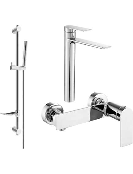Mexen Zero DF70 zestaw prysznicowy, chrom - 71114DF70-00
