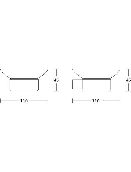 Mexen Adox mydelniczka, czarna - 7018239-70, 2 image