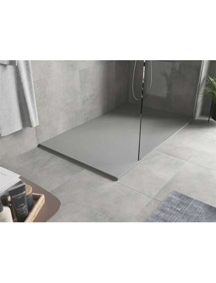 Mexen Hugo brodzik prostokątny SMC 140 x 80 cm, szary - 42618014, 5 image