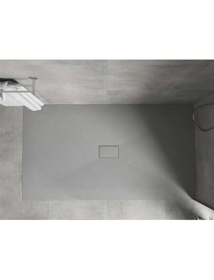 Mexen Hugo brodzik prostokątny SMC 200 x 100 cm, szary - 42611020, 4 image