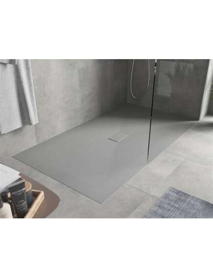 Mexen Hugo brodzik prostokątny SMC 200 x 100 cm, szary - 42611020, 3 image