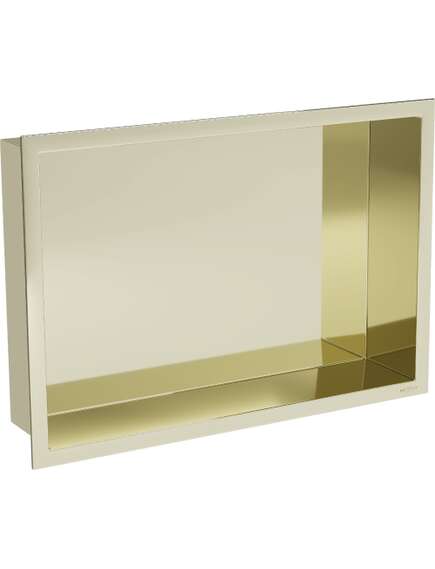 Mexen X-Wall-R półka wnękowa z kołnierzem 45 x 30 cm, złota - 1950453010