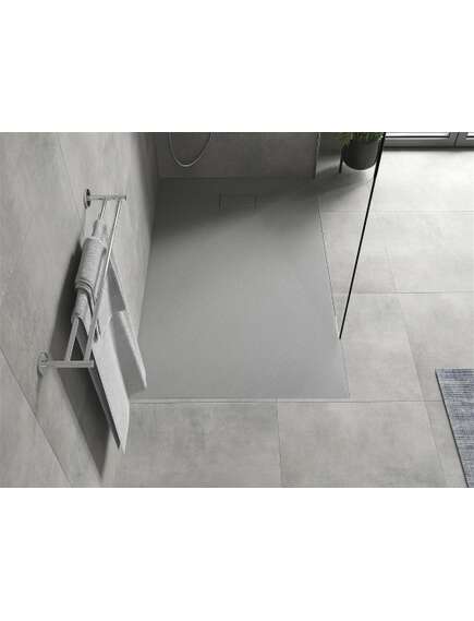 Mexen Hugo brodzik prostokątny SMC 140 x 90 cm, szary - 42619014, 3 image