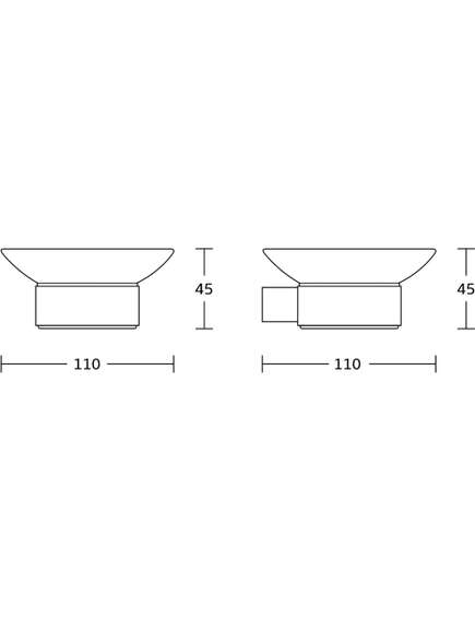 Mexen Adox mydelniczka, złota - 7018239-50, 2 image