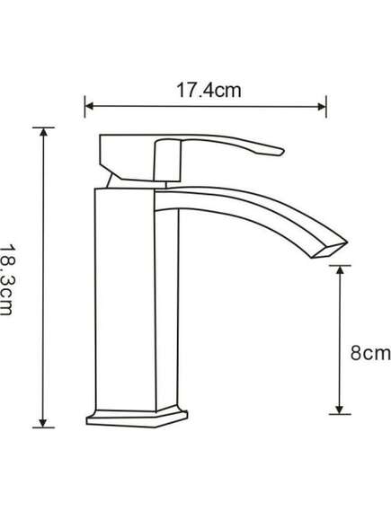Mexen Libra DQ77 zestaw wannowy, złoty - 745103DQ77-50, 2 image