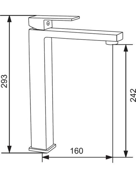 Mexen Uno DQ77 zestaw wannowy, złoty - 71413DQ77-50, 2 image
