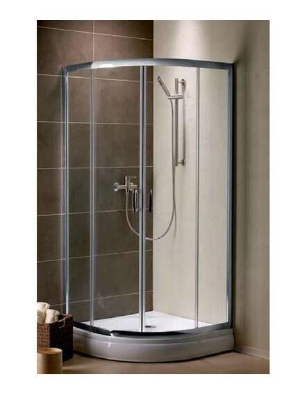 Radaway Dolphi Premium Plus A 90 Душевой уголок полукруглый + Patmos A 90x90 [30403-01-08N] [4S99155-03] (товар с экспозиции)