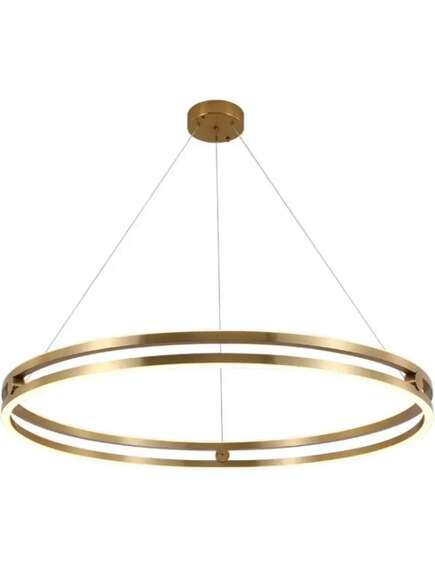 Toolight Lampa wisząca LHJ015-CP 60 CM GOLD