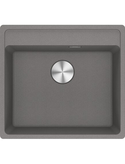Franke MRG 610-52 A fragranīta izlietne ar PushKnob vadības ventīli 3 1/2'', 560x510mm, pelēka - gab.