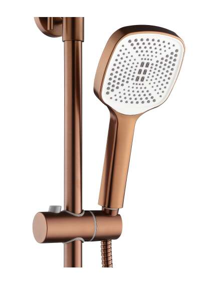 Rea Sanitary Zestaw Natryskowy REA ARGUS MIEDŹ SZCZOTKOWANA, изображение 4