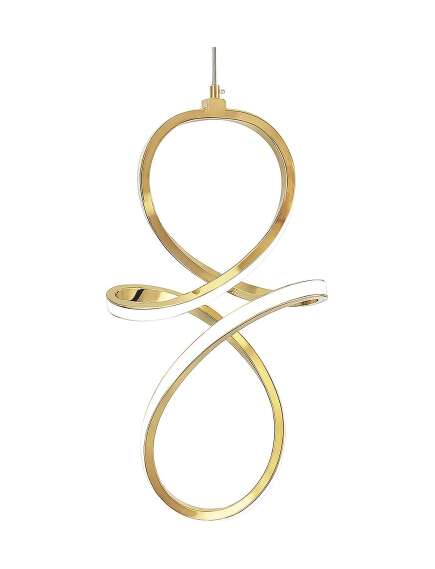 Toolight LAMPA WISZĄCA LED LHJ091-1CP GOLD, 4 image