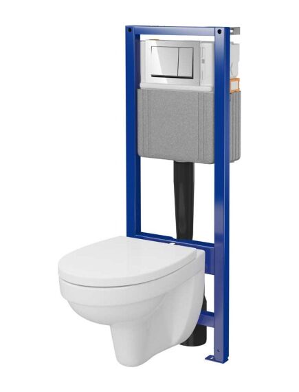 Cersanit WC rāmja kompl. B980, ar piekar.podu, SC vāks,