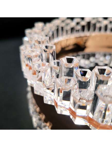 Toolight LAMPA WISZĄCA KRYSZTAŁOWA LED LHJ099-CP ZŁOTA, изображение 4