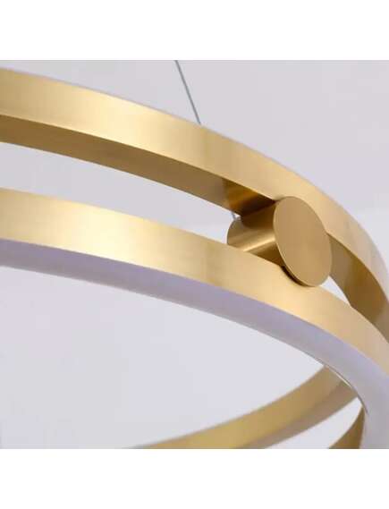 Toolight Lampa wisząca LHJ015-CP 60 CM GOLD, 5 image