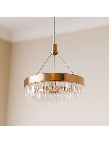 Toolight LAMPA WISZĄCA LED LHJ097-CP JASNE RÓŻOWE ZŁOTO, 2 image