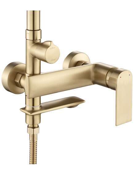 Rea Sanitary Zestaw prysznicowy Rea Veneta Złoty Szczotkowany, 3 image