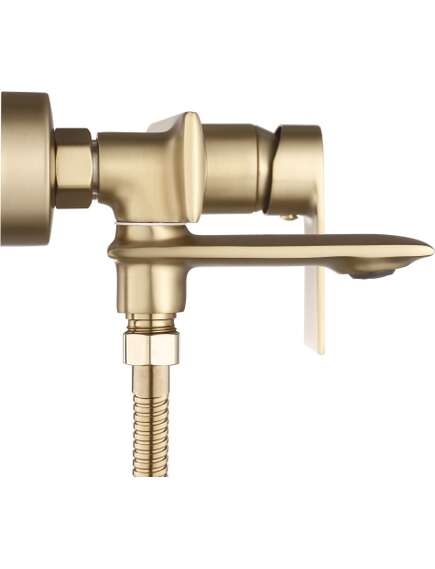 Rea Sanitary Bateria Wannowa REA Veneta Złota Szczotkowana, изображение 4