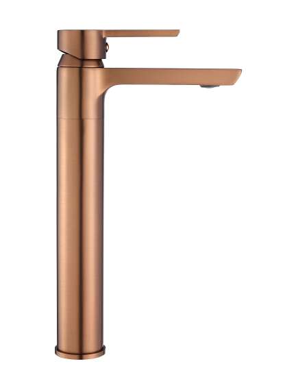 Rea Sanitary Bateria Umywalkowa REA ARGUS MIEDŹ SZCZOTKOWANA Wysoka, изображение 2