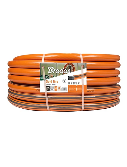 Bradas Шланг садовый GOLD LINE 1'-30 m, оранжевый