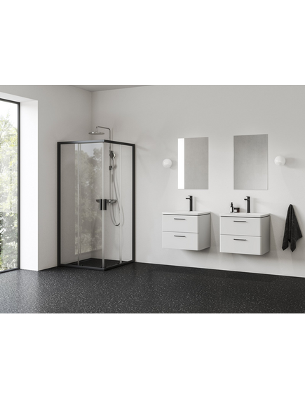 NBLRV2-80 white matt+Transparent