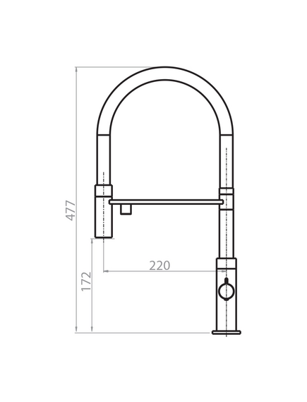 HELIKA (AQUASANITA) Akvaduo TAP 7763-601B  Кухонный смеситель с подключением для питьевой воды, Цвет: Чёрный, изображение 2