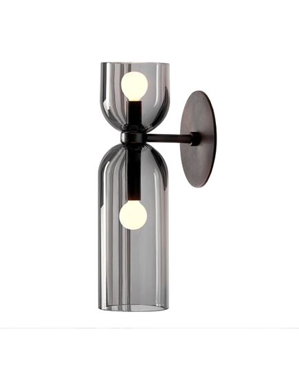 Toolight LAMPA ŚCIENNA KINKIET APP1208-2W Czarna, 4 image