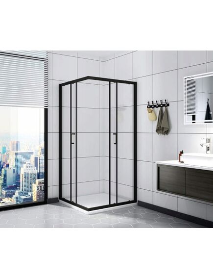 Calani KABINA CALANI VITO 80cx80 BLACK, 4 image