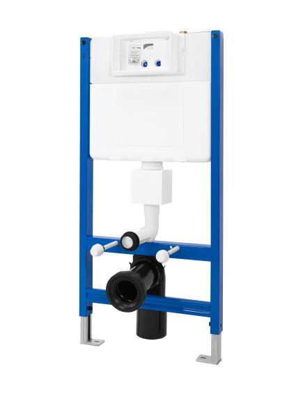 Rea Sanitary Stelaż zestaw podtynkowy ST do mis WC z przyciskiem H Gold, 5 image