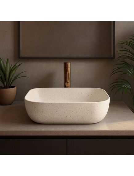 Rea Sanitary Umywalka nablatowa Rea Belinda Sandy, изображение 3