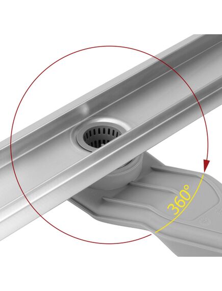 Rea Sanitary Odpływ Liniowy REA Neox Superflow STAL SZCZOTKOWANA 60, 2 image