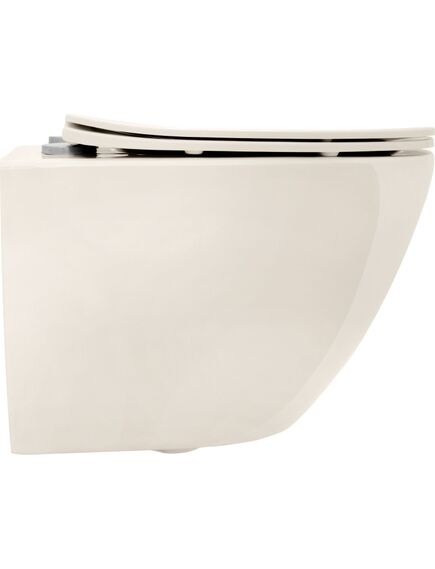Rea Sanitary Misa WC podwieszana REA Carlo Mini Rimless Ecru, изображение 2