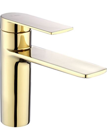 Rea Sanitary Bateria Umywalkowa REA STORM Złota Gold Niska