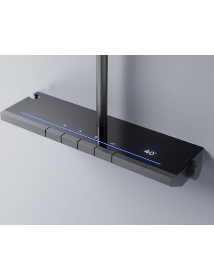 Rea Sanitary Zestaw Prysznicowy z Termostatem REA Pedro Tytan, 5 image