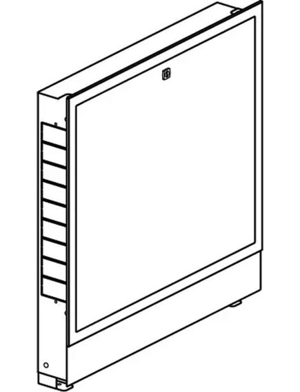 Uponor Vario sadalītāja skapis, iebūvējams 1150x730x110 mm, 3 image