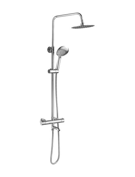 Rea Sanitary Zestaw Prysznicowy Natryskowy Z Termostatem Rea Lungo Diamond Chrom, 5 image