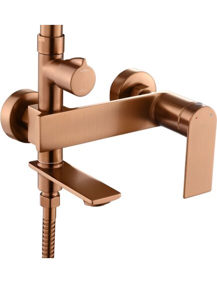 Rea Sanitary Zestaw Prysznicowy REA STORM MIEDŹ SZCZOTKOWANA, изображение 2