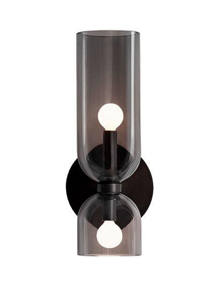 Toolight LAMPA ŚCIENNA KINKIET APP1208-2W Czarna, 2 image