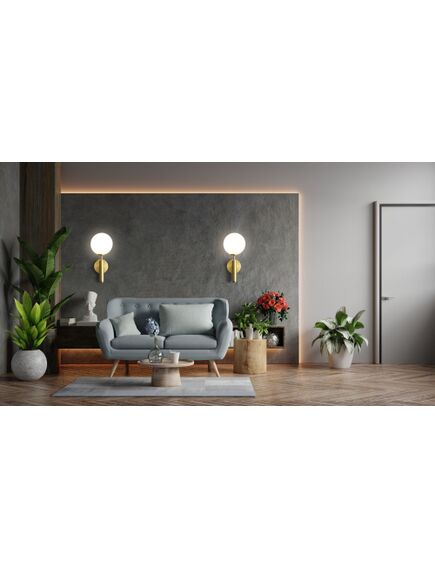 Toolight LAMPA ŚCIENNA KINKIET APP894-1W  Złota, 5 image