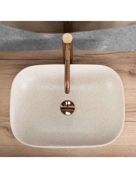 Rea Sanitary Umywalka nablatowa Rea Belinda Sandy, изображение 4