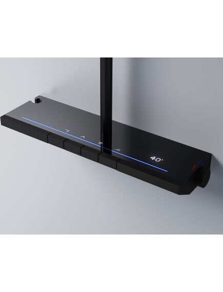 Rea Sanitary Zestaw Prysznicowy z Termostatem REA Pedro Czarny, 5 image