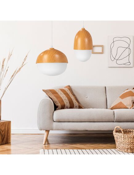 Toolight Lampa Sufitowa Wisząca Orzeszek Boho APP951-1CP Ground, изображение 3