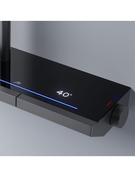 Rea Sanitary Zestaw Prysznicowy z Termostatem REA Pedro Tytan, 2 image