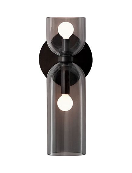 Toolight LAMPA ŚCIENNA KINKIET APP1208-2W Czarna, 3 image