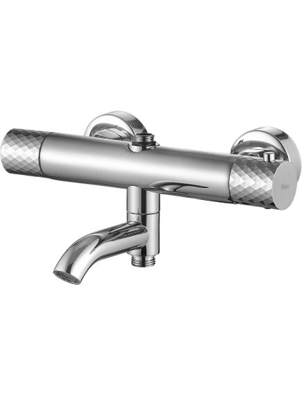 Rea Sanitary Zestaw Prysznicowy Natryskowy Z Termostatem Rea Lungo Diamond Chrom, 4 image