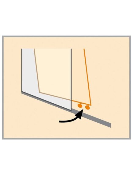 Huppe Dušo durys HÜPPE Alpha 2 90x200, 3 image