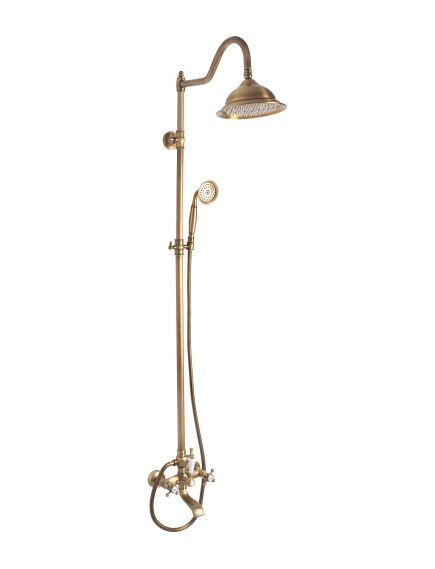 Rea Sanitary Zestaw Prysznicowy REA BERGAMO ANTYCZNY BRĄZ, 3 image