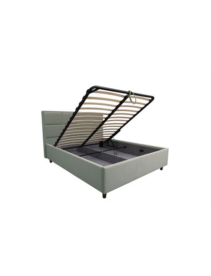 Gulta ADELIA 140 Light Grey Bed, 3 image