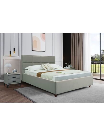 Gulta ADELIA 140 Light Grey Bed, 5 image
