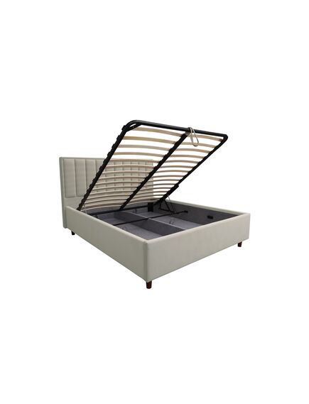 Gulta ALBA 160 Light Grey Bed, 3 image